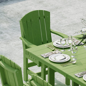 Heritage 7-Piece 44"x72" Dining Set - The Charming Bench Company