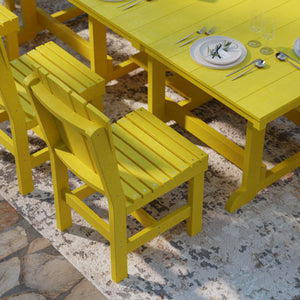 Heritage 9-Piece 44"x94" Dining Set - The Charming Bench Company