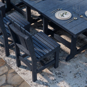 Heritage 9-Piece 44"x94" Dining Set - The Charming Bench Company