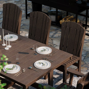 Heritage 9-Piece 44"x94" Dining Set - The Charming Bench Company