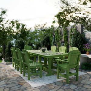 Heritage 9-Piece 44"x94" Dining Set - The Charming Bench Company