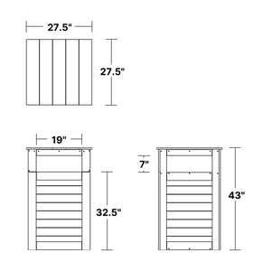 Trash Can - The Charming Bench Company