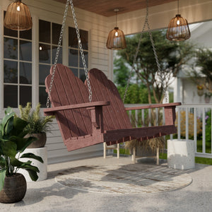 Classic Adirondack Swing - The Charming Bench Company