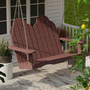 Classic Adirondack Swing - The Charming Bench Company