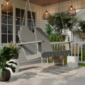 Classic Adirondack Swing - The Charming Bench Company