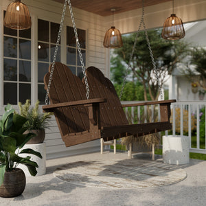 Classic Adirondack Swing - The Charming Bench Company