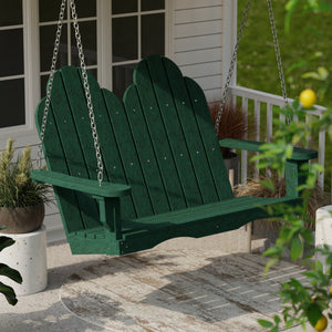 Classic Adirondack Swing - The Charming Bench Company
