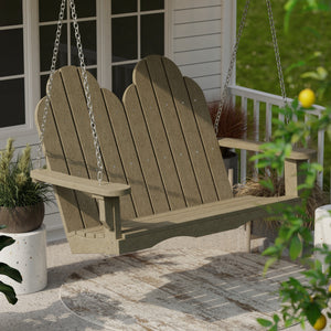 Classic Adirondack Swing - The Charming Bench Company