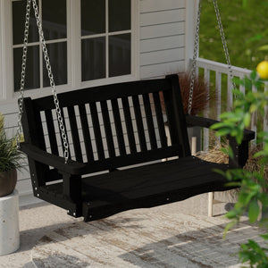 Classic Mission Swing - The Charming Bench Company