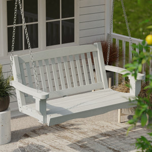 Classic Mission Swing - The Charming Bench Company