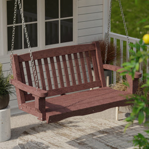 Classic Mission Swing - The Charming Bench Company