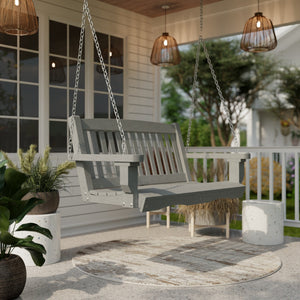 Classic Mission Swing - The Charming Bench Company