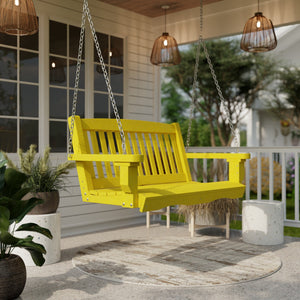 Classic Mission Swing - The Charming Bench Company