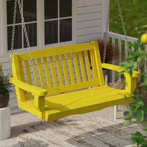 Classic Mission Swing - The Charming Bench Company