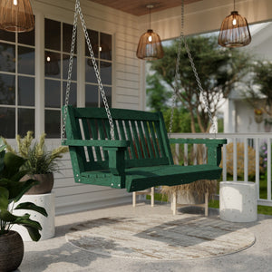 Classic Mission Swing - The Charming Bench Company