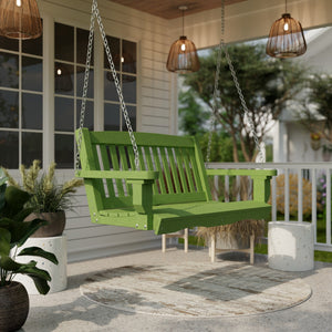 Classic Mission Swing - The Charming Bench Company