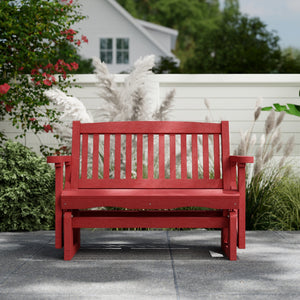 Classic Mission Glider - The Charming Bench Company