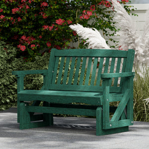 Classic Mission Glider - The Charming Bench Company
