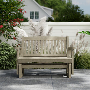 Classic Mission Glider - The Charming Bench Company