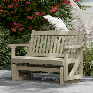 Classic Mission Glider - The Charming Bench Company