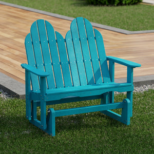 Classic Adirondack Glider - The Charming Bench Company