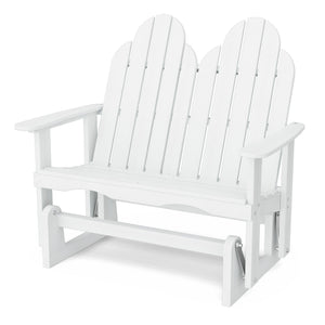 Classic Adirondack Glider - The Charming Bench Company