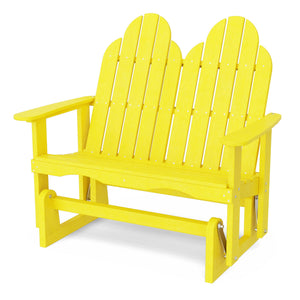 Classic Adirondack Glider - The Charming Bench Company