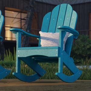 Classic Adirondack Rocker - The Charming Bench Company