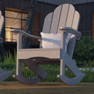 Classic Adirondack Rocker - The Charming Bench Company