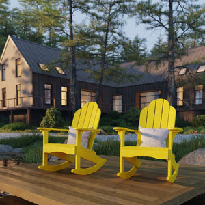 Classic Adirondack Rocker - The Charming Bench Company