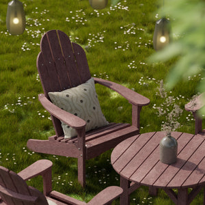 Classic 33" Round Conversation Table - The Charming Bench Company