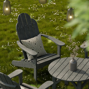 Classic 33" Round Conversation Table - The Charming Bench Company