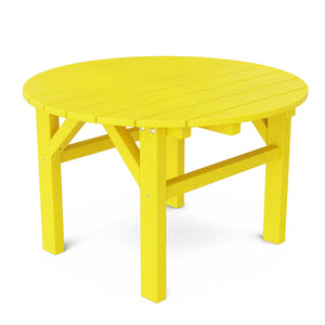 Classic 33" Round Conversation Table - The Charming Bench Company
