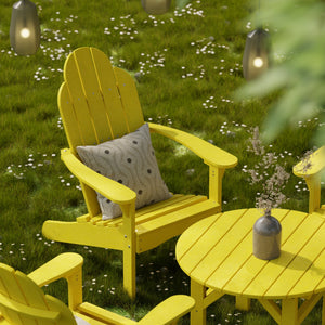 Classic 33" Round Conversation Table - The Charming Bench Company