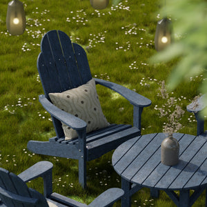 Classic 33" Round Conversation Table - The Charming Bench Company