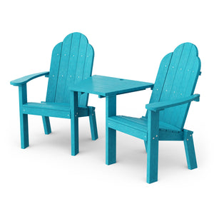 Classic Deck Chair Tete-a-Tete Bench - The Charming Bench Company