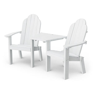Classic Deck Chair Tete-a-Tete Bench - The Charming Bench Company