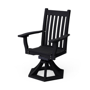 Classic Swivel Dining Arm Chair - The Charming Bench Company