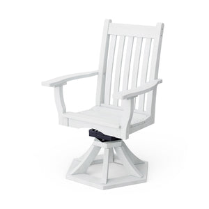 Classic Swivel Dining Arm Chair - The Charming Bench Company