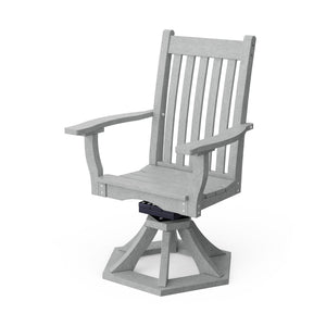 Classic Swivel Dining Arm Chair - The Charming Bench Company