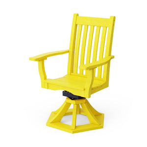 Classic Swivel Dining Arm Chair - The Charming Bench Company