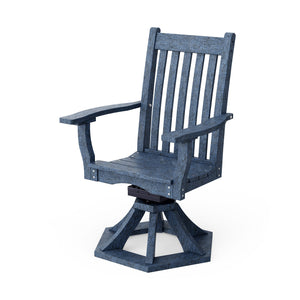 Classic Swivel Dining Arm Chair - The Charming Bench Company