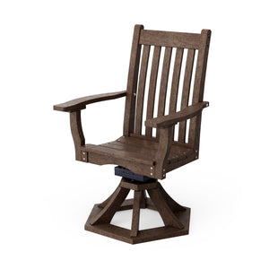 Classic Swivel Dining Arm Chair - The Charming Bench Company