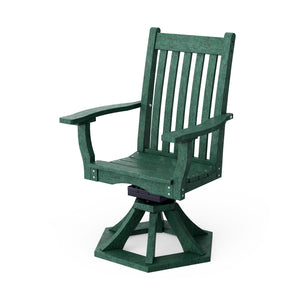 Classic Swivel Dining Arm Chair - The Charming Bench Company