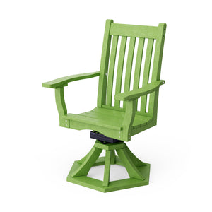 Classic Swivel Dining Arm Chair - The Charming Bench Company