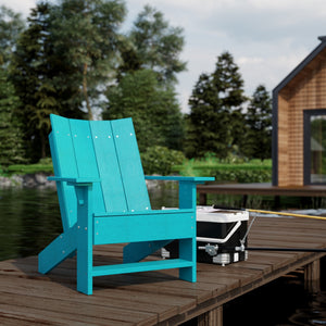 Contemporary Adirondack Chair - The Charming Bench Company