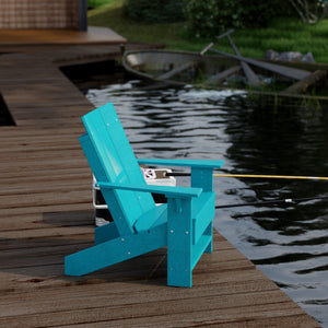 Contemporary Adirondack Chair - The Charming Bench Company