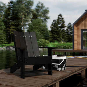 Contemporary Adirondack Chair - The Charming Bench Company