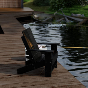 Contemporary Adirondack Chair - The Charming Bench Company