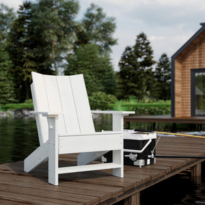 Contemporary Adirondack Chair - The Charming Bench Company